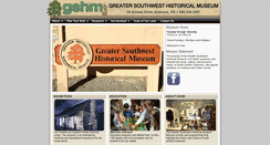 Desktop Screenshot of gshm.org